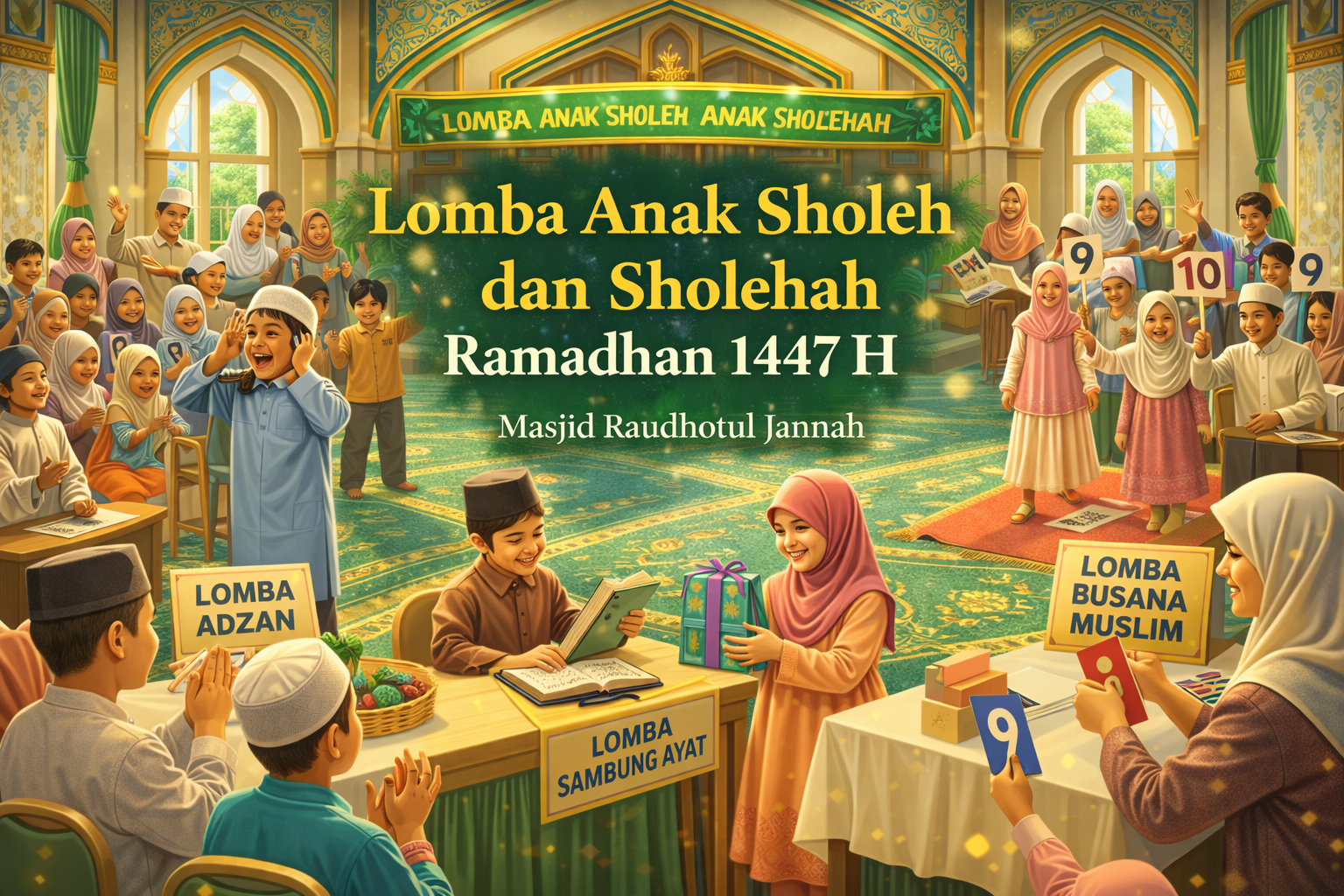 Lomba Anak Sholeh dan Sholehah Ramadhan 1447 H
